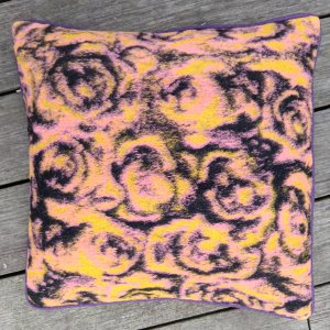 Kissenhülle „Rosy“ aus meinem Atelier